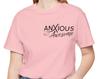 Anxious But Awesome T-Shirt, Stylish Graphic Tee, Mental Health Awareness Shirt, Positive Affirmation Top, Comfortable Casual Wear, Gift