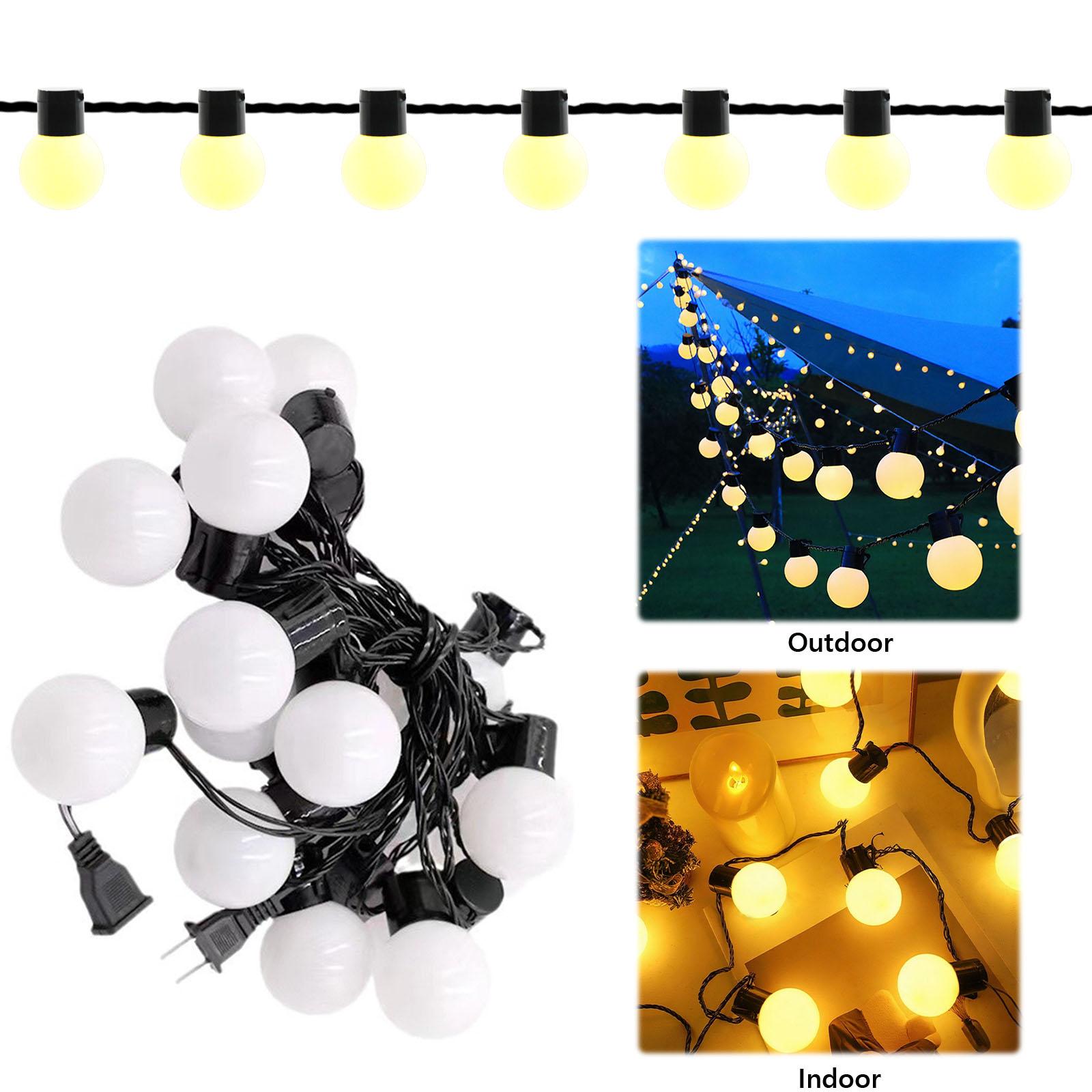 

1PC LED Fairy String Light Round Ball Light String Globe String Lights for Porch Patio Festival Christmas Wedding Party China Mainland