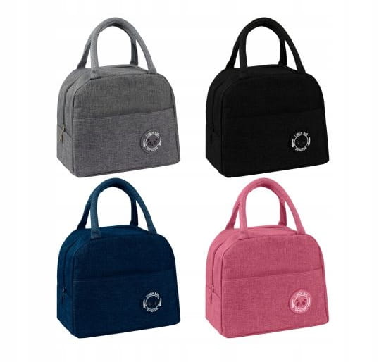 Thermal Lunch Box Bag with Handles 23x20x11 Cm Mix 1 Pc.