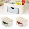 Desktop Double Layer Makeup Organizers Storage Box Cosmetic Drawers Jewelry Display Box Case Container Boxes Organizer New