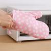 Durable Floral Microwave Gloves Heat Resistance Thickened Oven Mitts Portable Anti-scald Pot Handle Cap Baking Accessories