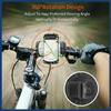 360° otočný držák na telefon na kolo Motocyklový stojánek Silikonová opěrka GPS pro iPhone 11 Xiaomi 10 Huawei P40