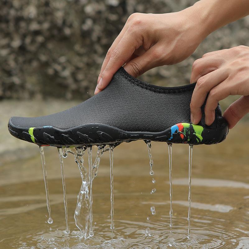 

Летняя мужская и женская обувь для ручьев, нескользящая, быстросохнущая, дышащая, пляжная обувь, обувь для рафтинга, мужская уличная обувь для плавания босиком 35