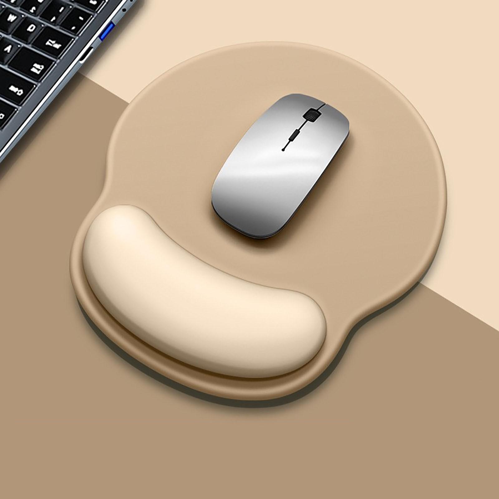 

Одноколірний оптичний трекбол ПК Потовщений килимок для миші з підтримкою для зап ястя, комфортний килимок для ноутбука, миші, миші Килимок One Size