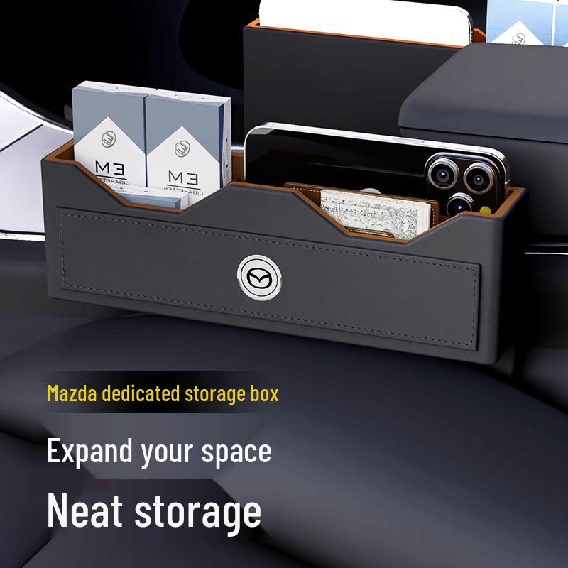 Seat Gap Storage Organizer for Axela, CX-3, CX-4, CX-5, CX-30, Atenza – Car Interior Accessory