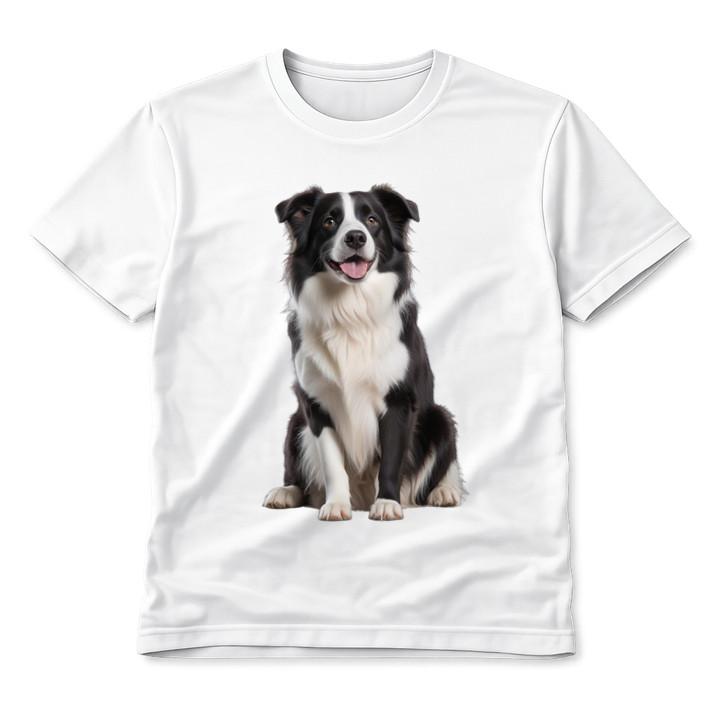 

Border Collie Dog T-Shirt Mens Womens Unisex Pet Lover Gift Graphic Tee 5XL різнокольоровий