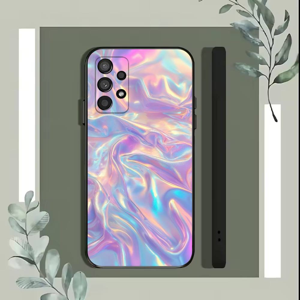 Starry Glow Phone Case For Samsung S25,S24,S21,S22,S23,S30,Ultra,S20,Plus,Fe,Lite,5G Black Cover