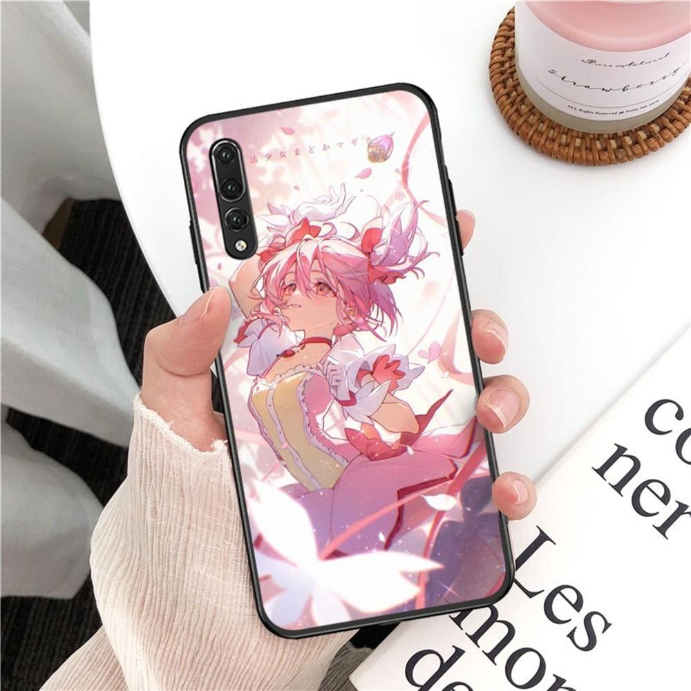 Puella Magi Madoka Magica Phone Case For Huawei P 8 9 10 20 30 40 50 Pro Lite Psmart Honor 10 Lite 70 Mate 20lite