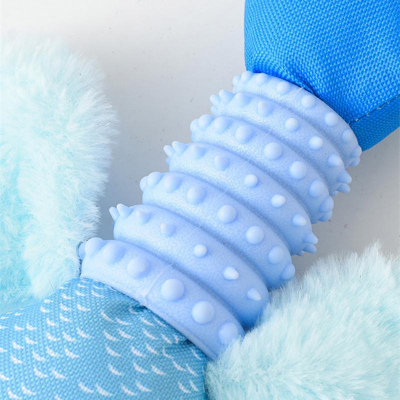 Strong Big Dog Oxford Cloth Toy with Squeaky Cute Animal Shape Pet Chew Toys for Medium Large Dogs Golden Retriever Doberman