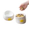 Slanted Mouth Ceramic Cat Bowl Anti Black Chin Creative Cat Bowl Anti-Tipping Bowl  Pet Feeding