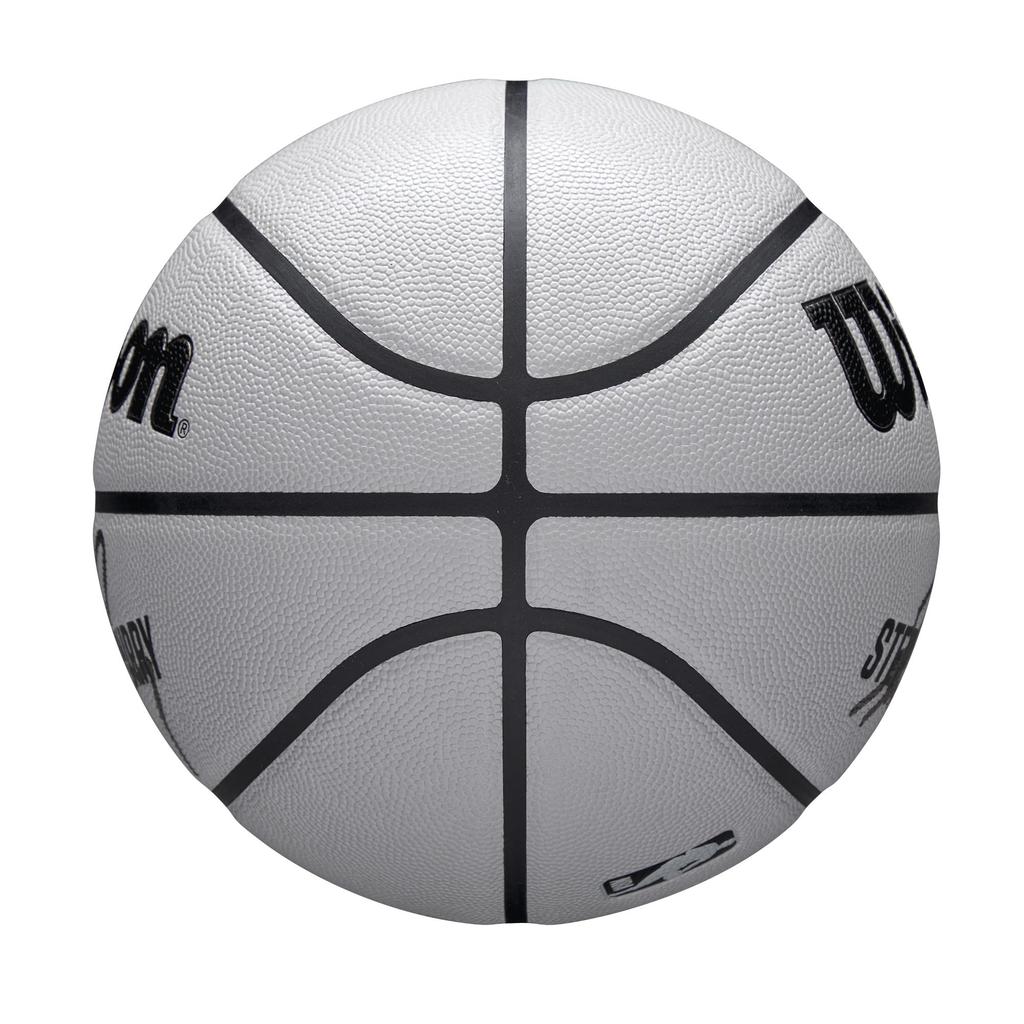 Wilson Basketball NBA PLAYER ICON UVCURRY Icon UV Size Diameter (Player Curry) WZ4030601XB7, Indoor/Outdoor, 7, Approx. 24.5cm