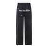 Martine Rose Mens Casual Pants Loose Fit Drawstring Straight Leg Streetwear Trousers