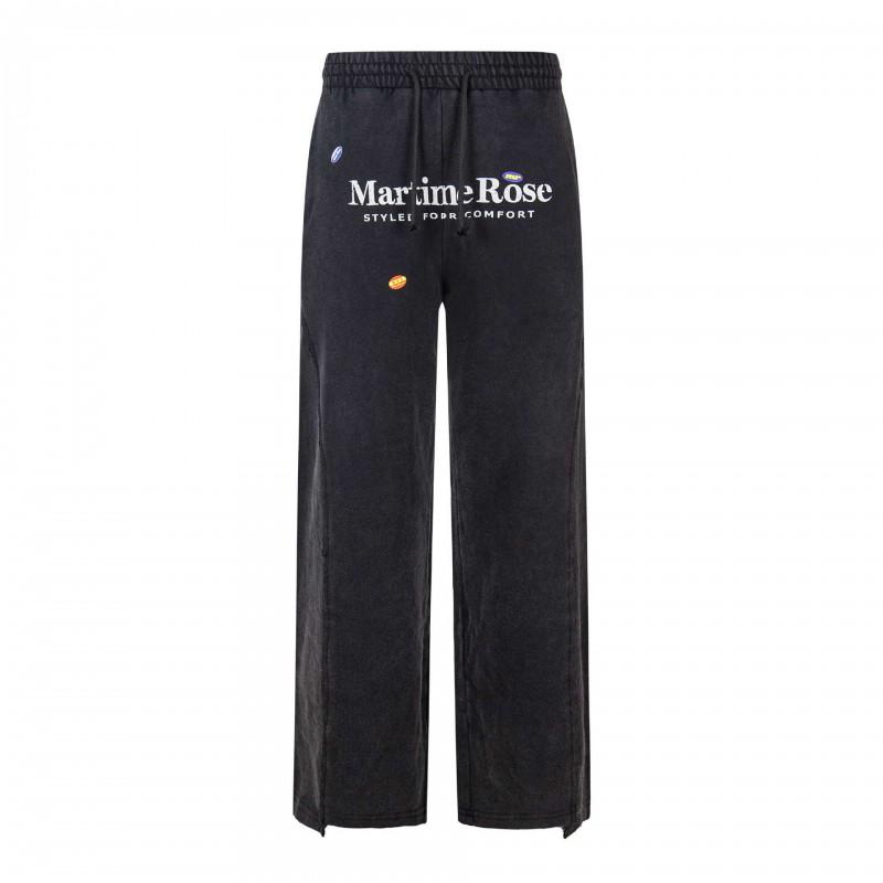 Martine Rose Mens Casual Pants Loose Fit Drawstring Straight Leg Streetwear Trousers