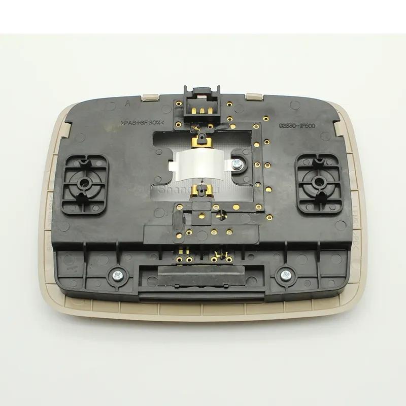 Beige Car Rear Interior Reading Light Overhead  Indoor Ceiling Reading Lamp for kia Sportage 2005-2010