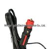 Dual-Outlet Cloverleaf Tail Car Fridge Cable with Red Pole Cigarette Lighter Plug