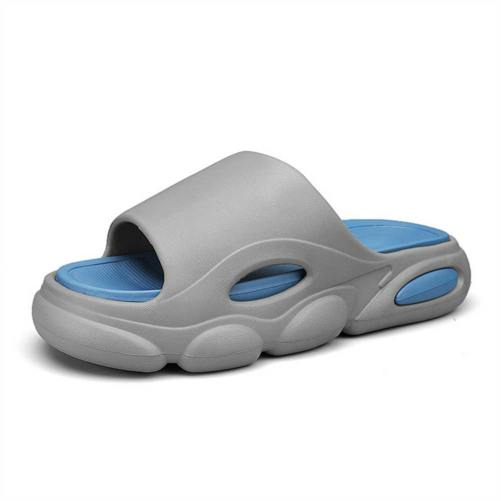 Fashion Anti-slip Appearance Increases Rubber Sandals Men Slippers Sneakers 47 Size Shoes Summer Flip Flops For Men Sports Sneacker