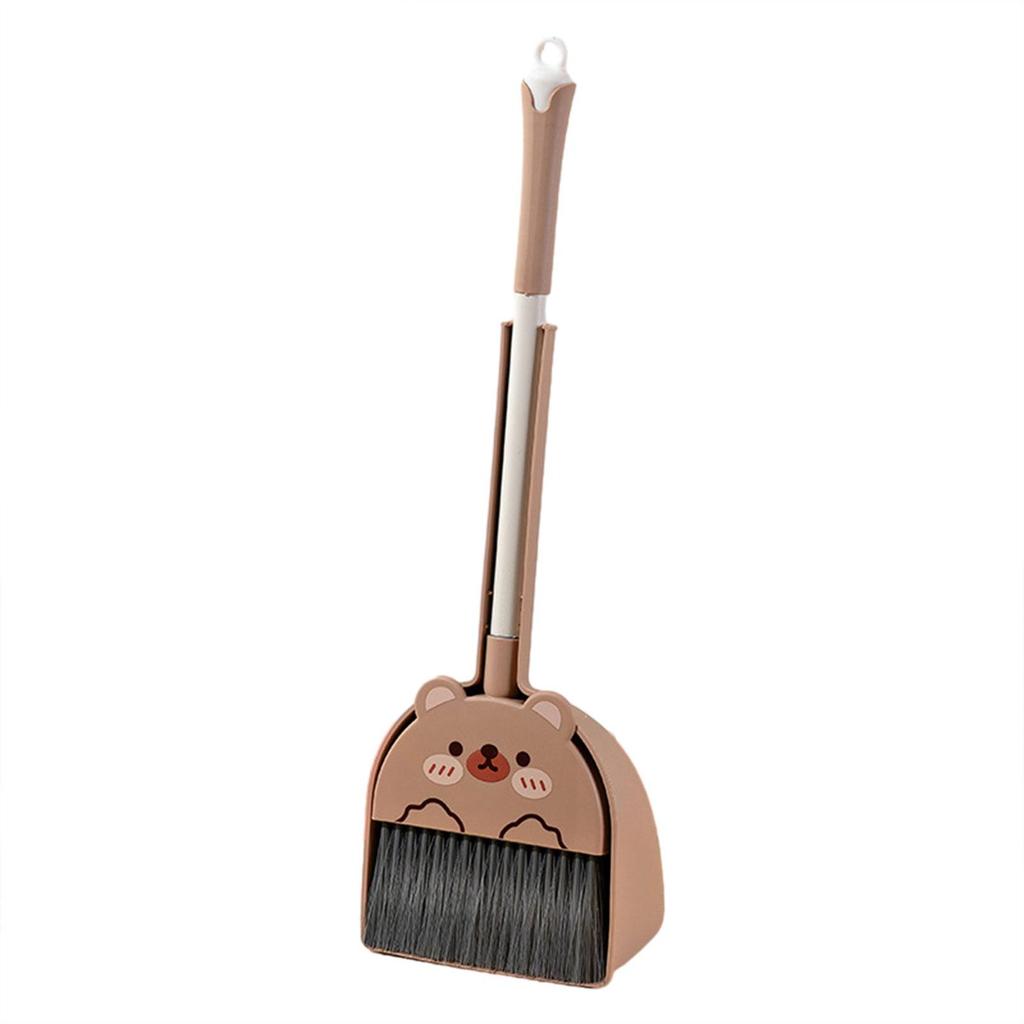 Broom Helper Kids Cleaning Set Mini Dustpan Playhouse Housekeeping Realistic Toy