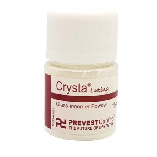 Prevest Denpro Crysta Luting-Translucent Fine Particle Glass Lonomer Luting Cement