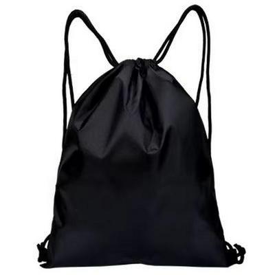 Waterproof Oxford Polyester Drawstring Backpack with Custom Printing for Training and Storage