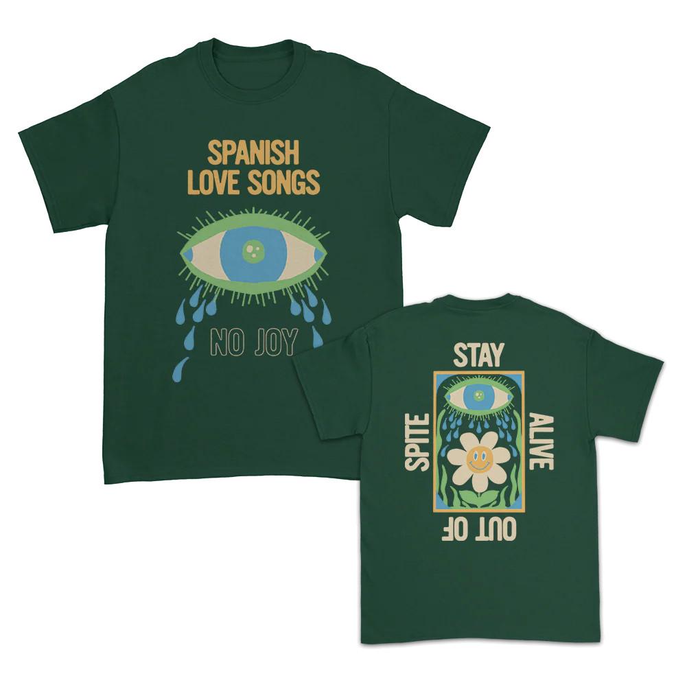2 Sides Spanish Love Songs No Joy Shirt Unisex Forest Green S-5XL HT689 S