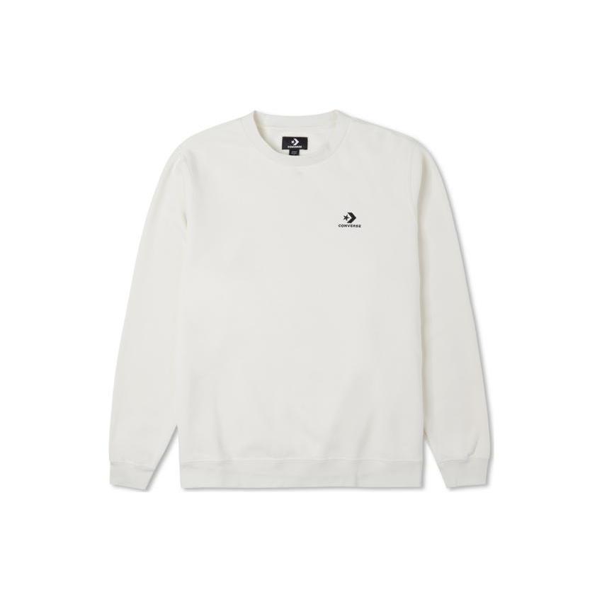 Converse Star Chevron Crew Sweatshirt Asia Sizing Beige Men s 10024510-A11 L