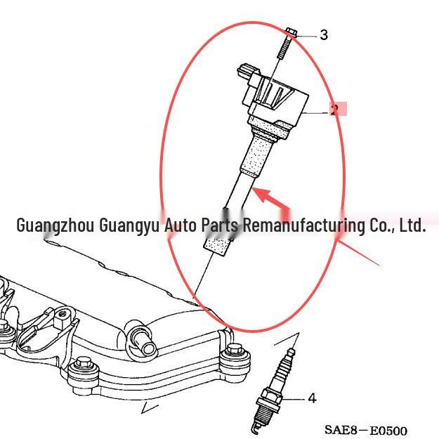 Honda Fit JAZZ City 1.3 Ignition Coil 30521-PWA-003