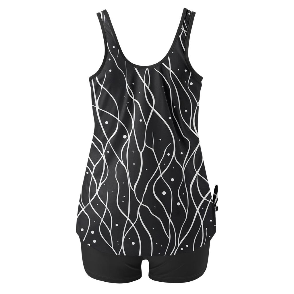 Women Swimsuit With Shorts Flowy Two Piece Swimsuits Bathing Swimwear