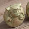 Two Lucky Gods Ebisu Daikokuten Nitten Sculptor Sotaro Saegusa Statue Ornament Seven Lucky Gods Ebisu Takaoka Copperware & Prototype_Buddha (Fukujin)