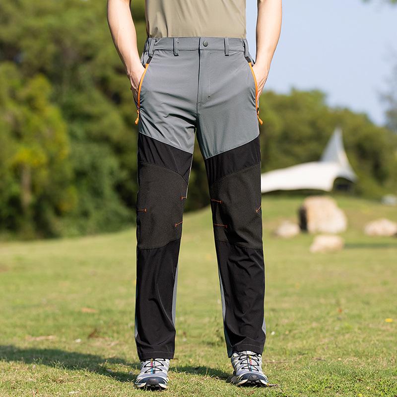 Men's 105 Quick Dry Lightweight Waterproof Summer Hiking Trousers - Large Size