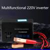 Car Battery Inverter 200W Inverter Adapter Anti-corrosion Material Direct Battery Installation Easy Installation