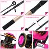 SOUGAYILANG Fishing Set Carbon Fibber Telescopic Fishing Rod and Reel Full Kit  Spinning Reel Rod Pole Gear Set with Lure Hook Fishishing Tackle