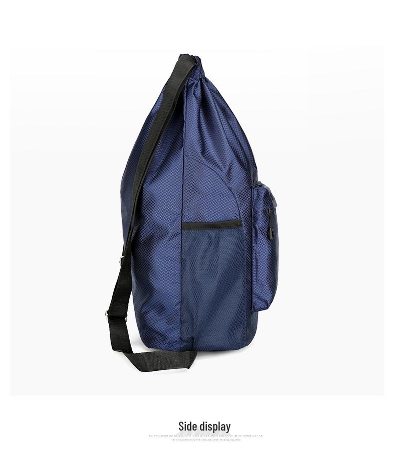 Herren Fitness Basketball Kordelzug Rucksack - Großes Fassungsvermögen, Wasserabweisend, mit Logodruck