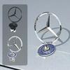 44mm Car Front Bonnet Logo Emblem Zinc Alloy Decorate Badge Auto Accessories For Mercedes Benz W204 W220 C180 C200 E260 E300L PJ0