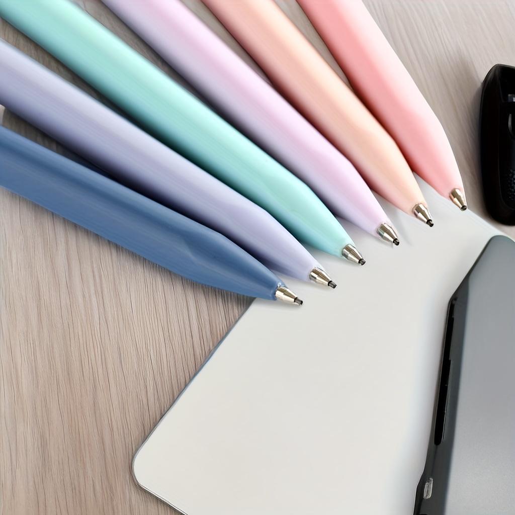 12/6pcs Pastel Mechanical Pencil Set, Cute Mechanical Pencils Aesthetic Pencil Set Retractable Pencil Colored Mechanical Pencils
