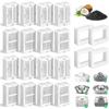16er Pack Ersatzfilter für 360° CupCake Keramik Haustierbrunnen Dreifachfiltration Haustierbrunnen Filter