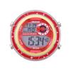 Waterproof Motorcycle Stainless Steel Luminous Clock Bike Universal Chrome Handlebar Mount Quartz Clock Watch Motor Accessories