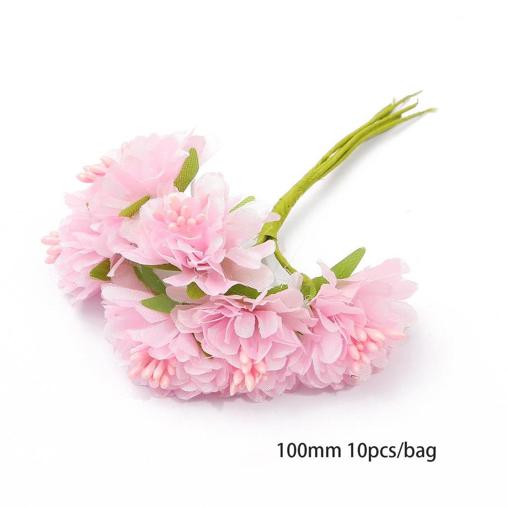 Chiffon Flower Stamens & Berry DIY Craft Accessories