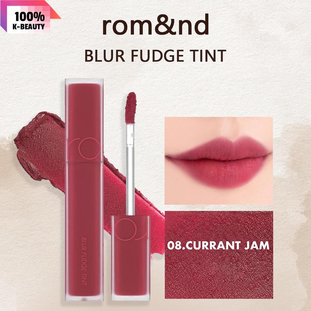Rom&nd Romand BLUR FUDGE TINT, Aksamitne Matowe Usta 5.0g/0.18oz (7 opcji kolorów)