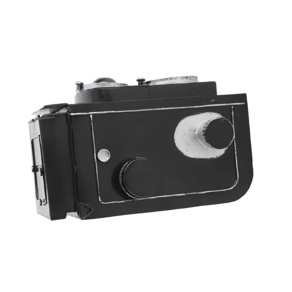 Vintage Camera Statue Reduced Pressure Iron Desktop Retro Camera Ornaments for Home Decoration