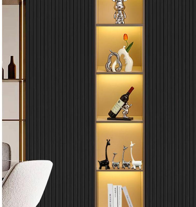 Nordic Luxury Deer Figurines Set: Elegant Decor for Living Room and Wine Cabinet