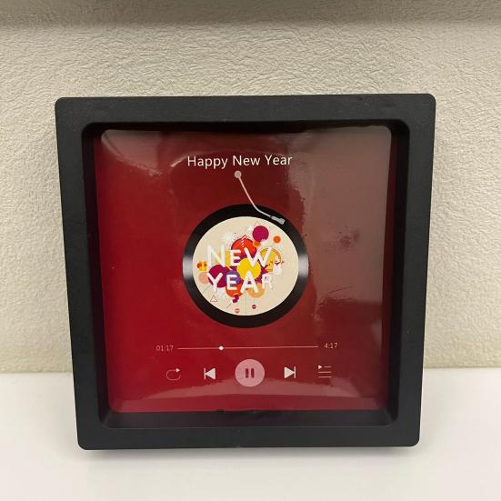 Refrigerator Magnet Photo Frame Design Play Music MP3-Like Function Fridge Magnet Kitchen Gadget with Music