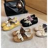 [Su Yinyin of the Same Style] Korean Women's High~ Retro Mandarin Duck Casual Shoes Sports Moral Training Shoes Women's Forrest Gump Shoes