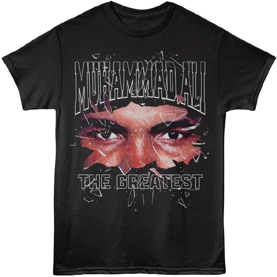 Muhammad Ali T Shirt for Men & Women Shattered Glass - Black Graphic Crew Neck, Short Sleeve Tee - Boxing Tshirts