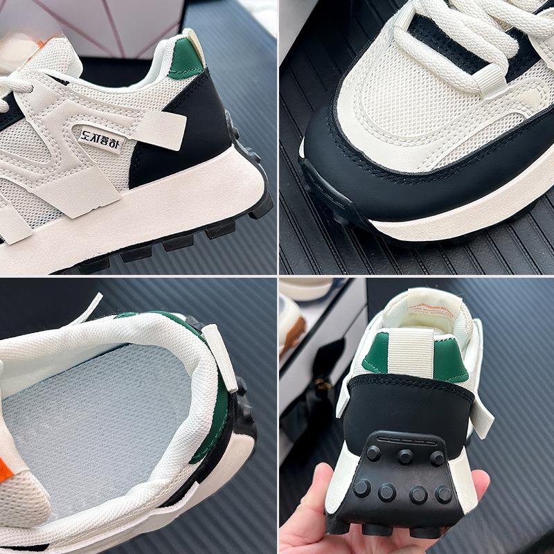 Chaussures Papa Chaussures Printemps Nouvelles pour Femmes Chaussures Tendance Étudiantes Semelle Épaisse Augmentée Baskets de Loisirs