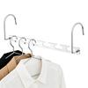 1/3 Pcs Multifunctional U-Shaped Metal Hangers, Wardrobe Space-Saving Essential Organizing Artifact