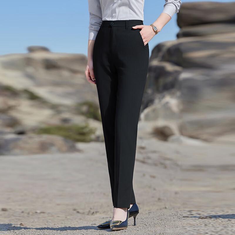 Unisex Lightweight Professional Straight-Leg Trousers