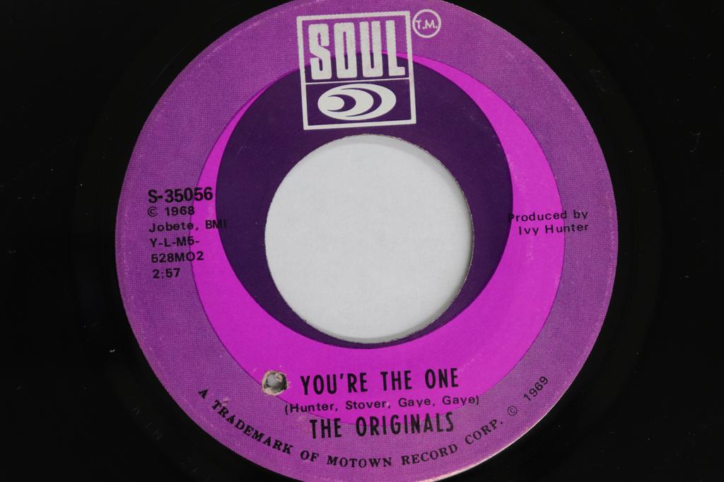 7inch Record ORIGINALS - You're The One / We've Got A Way Ou S35056 SOUL 1969 US Soul/Funk Used