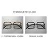 New Metal Double-Bridge Polygonal Presbyopia Glasses Stylish HD Reading Eyewear Personalized Design