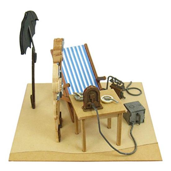 Sankei Studio Ghibli mini Porco Rosso Hideout Papercraft Porco's Non-scale MP07-23