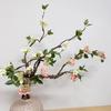 Zen Begonia & Plum Blossom Artificial Flower Branch for Decoration